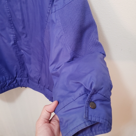Vintage 80s Members Only Periwinkle Bomber Jacket - Picture 3 of 15